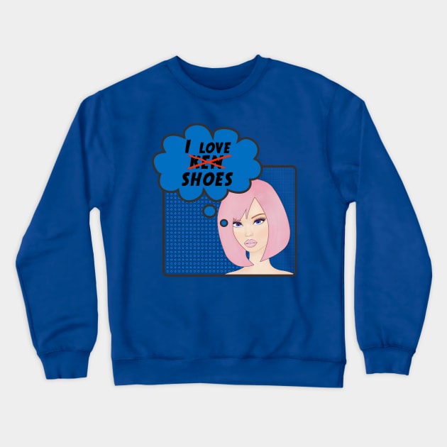 I love... Crewneck Sweatshirt by stefy